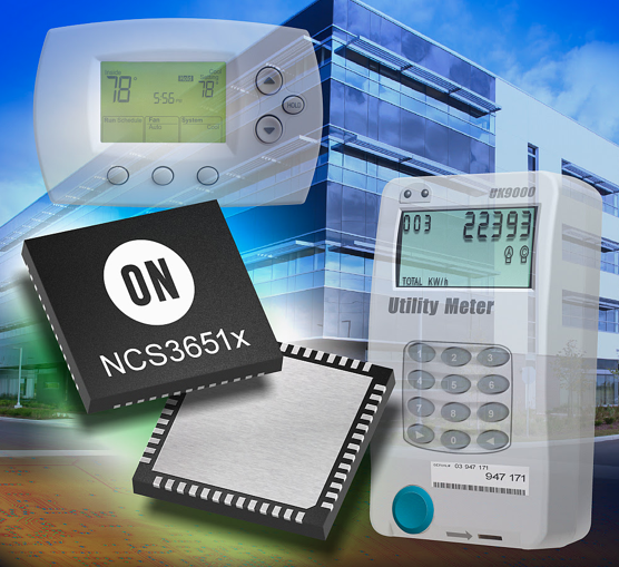 ON Semiconductor shows their NCS3651x family of SoC transceivers for the IoT and smart metering during European Utility Week